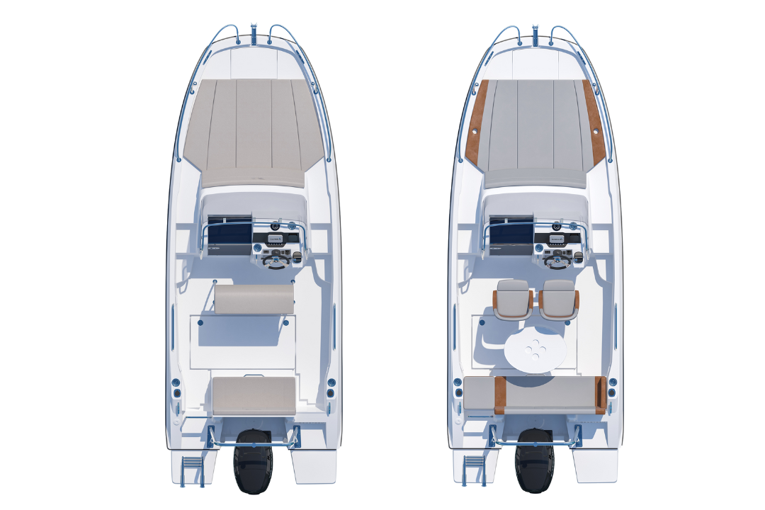 Beneteau flyer6sundeck layout