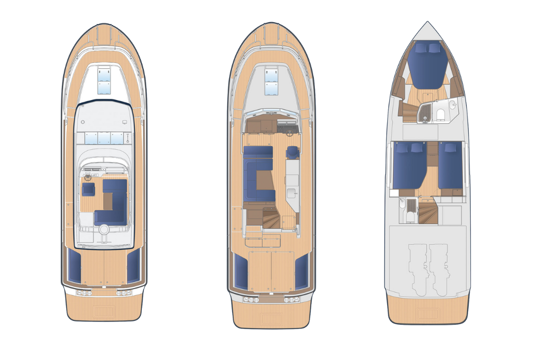 Targa 41 layout