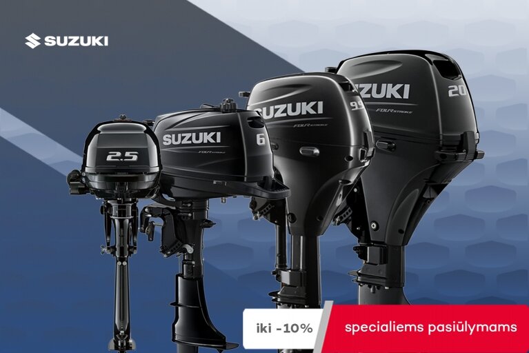 Nuolaidos Suzuki varikliams