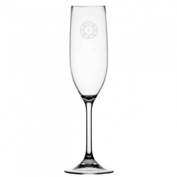 Unbreakable champagne glasses BALI (6 pcs.)