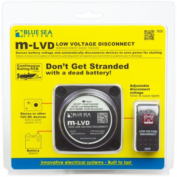 Blue Sea Low Voltage Disconnect m-LVD 2