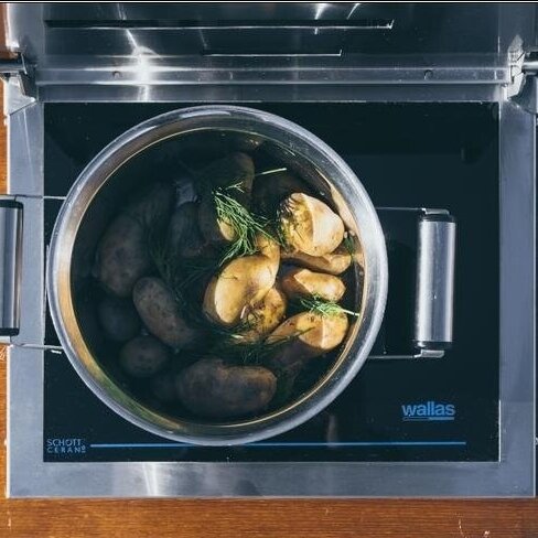 Wallas 800D cooktop/stove 1