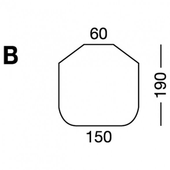 Elastic sheet model B - white 1