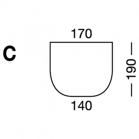 Elastic sheet model C - white 1