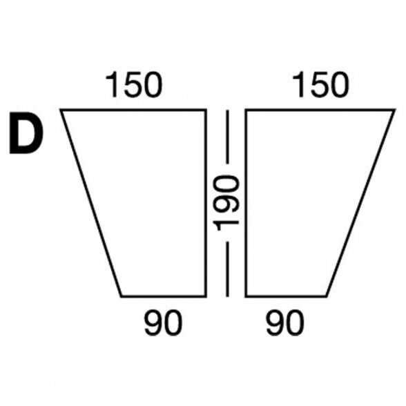 Elastic sheet model D - white 1