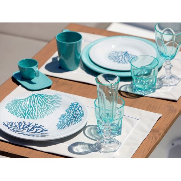 Melamine dessert plate set HARMONY (6 pcs.) 1