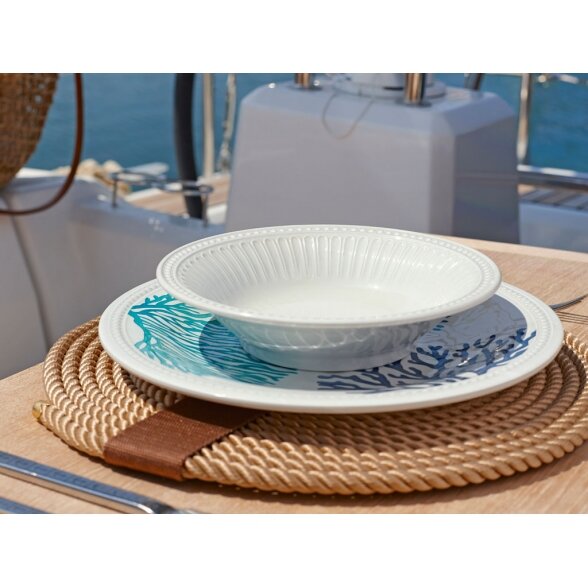 Melamine dinner plate set HARMONY (6 pcs.) 2