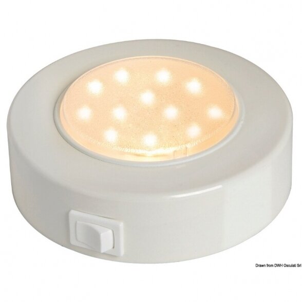 Batisystem Sun spotlight white ABS 10 LEDs