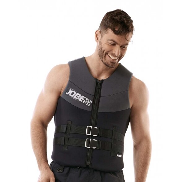 Jobe men life vest Neoprene Vest, dark grey/black