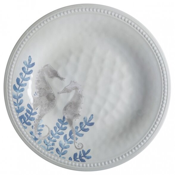 Melamine Dinner Plate Paradise, 6 Pc