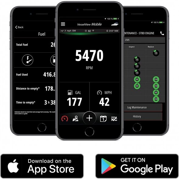 Mercury mobilusis rinkinys "Vessel View" 3