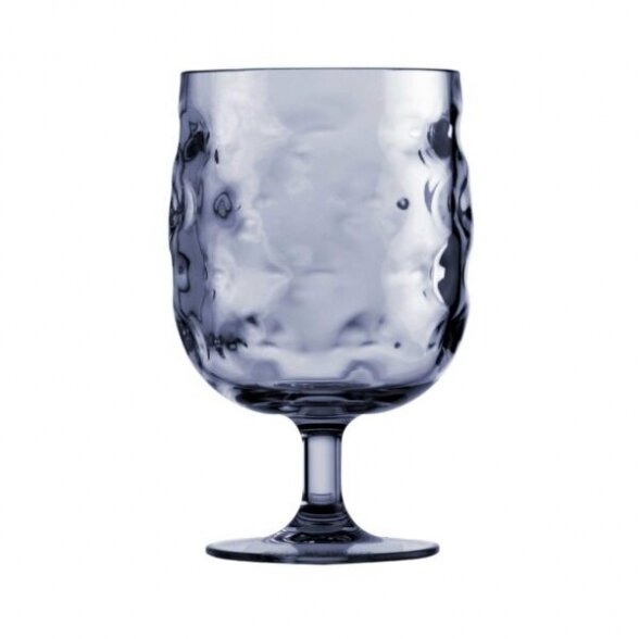 Wine glass set MOON, blue (6 pcs.)