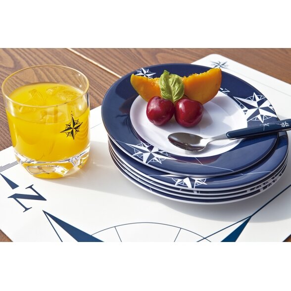 Melamine dessert plate set NORTHWIND (6 pcs.) 2