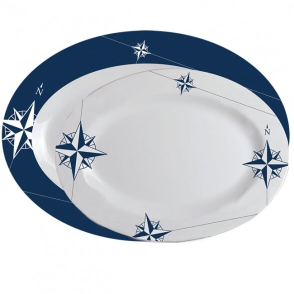 Melamine oval serving dish set NORTHWIND (2 pcs.)