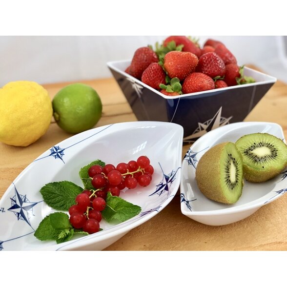 Melamine oval snack set NORTHWIND (4 pcs.) 2