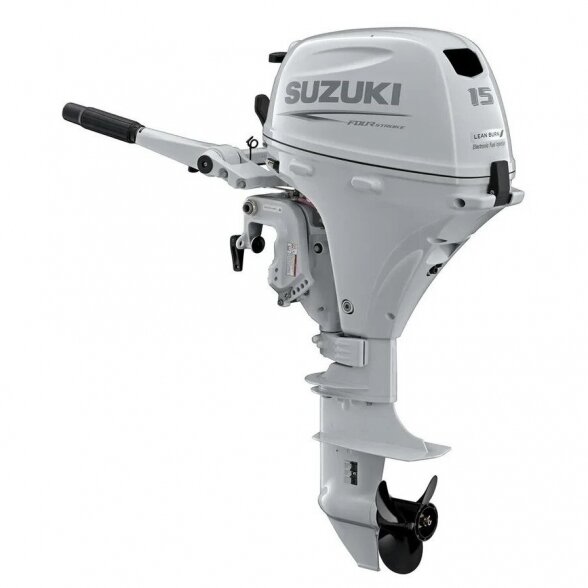 Outboard motor Suzuki DF15 AS, white