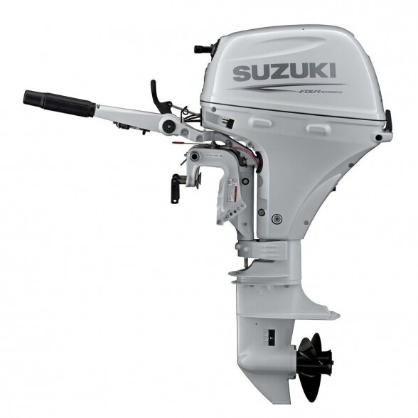 Outboard motor Suzuki DF15 AS, white 2