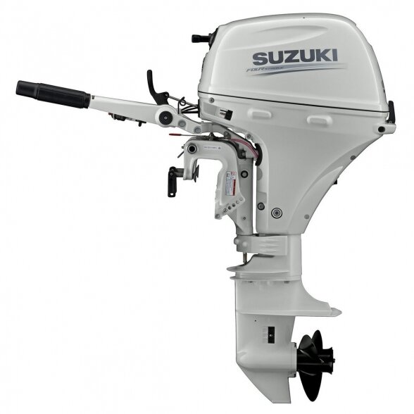 Outboard motor Suzuki DF20 AEL, white 1