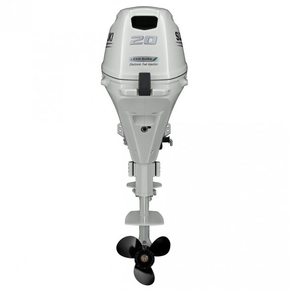 Outboard motor Suzuki DF20 AEL, white 2