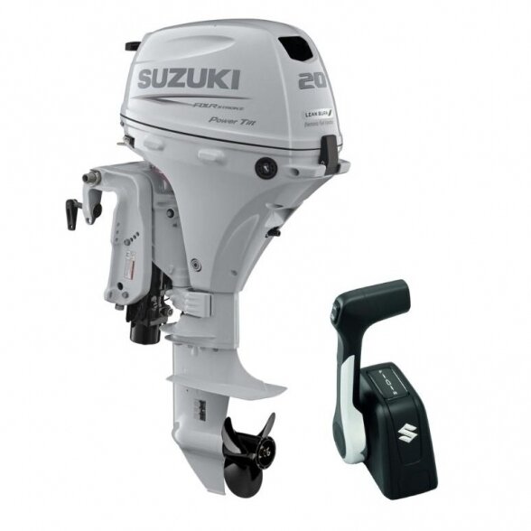 Outboard motor Suzuki DF20 ATS, white