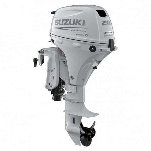 Outboard motor Suzuki DF20 ATS, white 1