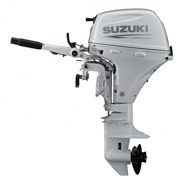 Outboard motor Suzuki DF9.9 BL, white