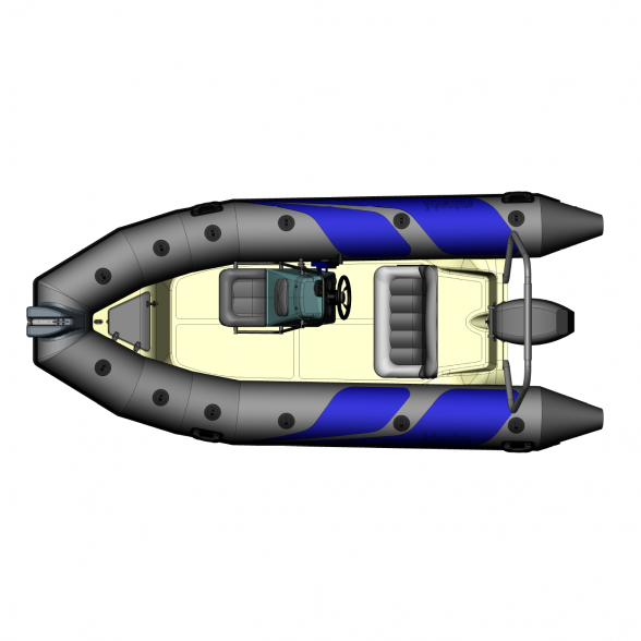 Pripučiama RIB valtis Adventure Vesta V-450 1