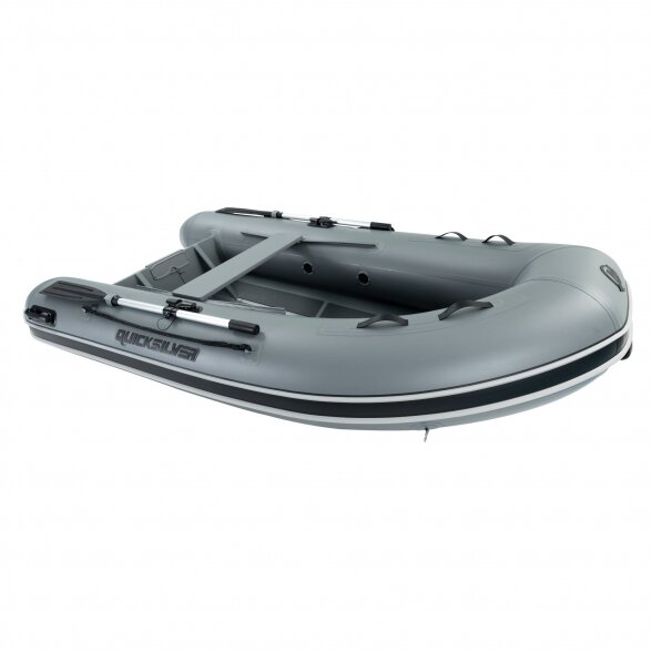 Pripučiama valtis "Quicksilver" 270 ALU-RIB PVC, tamsiai pilka 1