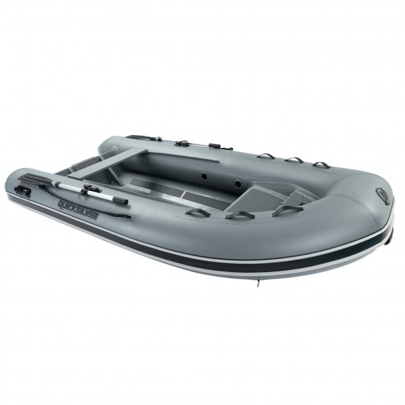 Inflatable boat Quicksilver 350 ALU-RIB PVC, dark grey 2