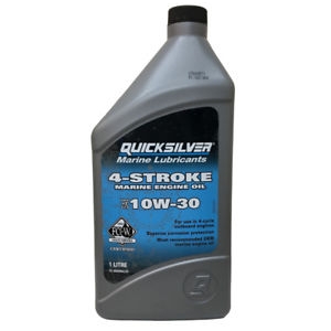 Quicksilver 10w-30 oil for 4-Stroke outboards, 1 l