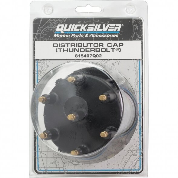 Quicksilver Thunderbolt Distributor Cap Kit (815407Q02)