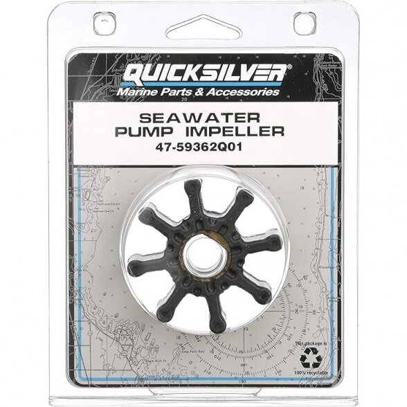 Quicksilver sea water pump impeller