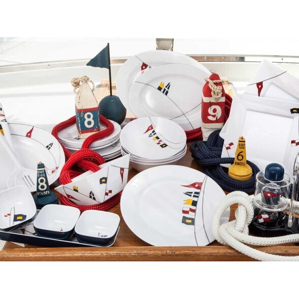 Melamine snack set REGATA 2