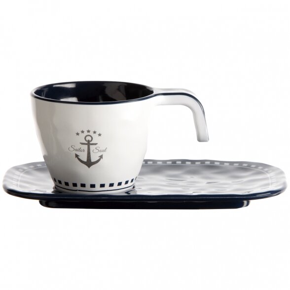 Melamine coffee set SAILOR SOUL (6 pcs.)