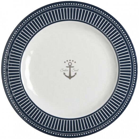 Melamine dinner plate set SAILOR SOUL (6 pcs.)