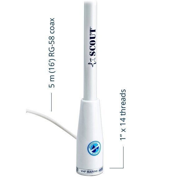 Scout VHF anthenna KS-21, 1 m 2