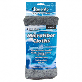 Star Brite microfiber cloths (2 pc)