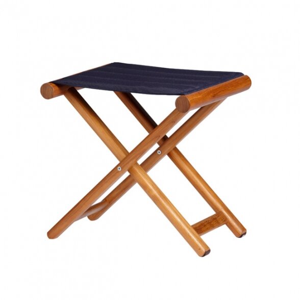 Folding stool - blue