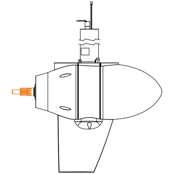 Foldable propeller v13/p4000 Cruise FP 2