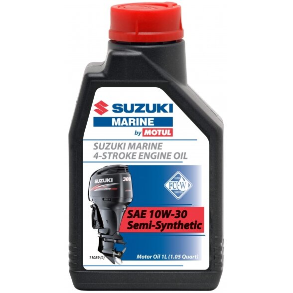 Suzuki Marine 10W-30 oil for 4-Stroke outboards, 1 l