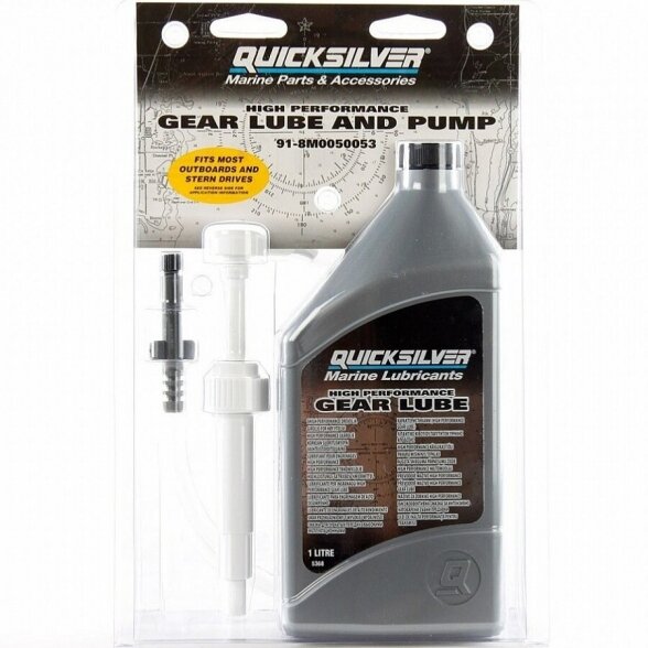 Tepalo pompos ir gear lube tepalo rinkinys Quicksilver 8M0219576