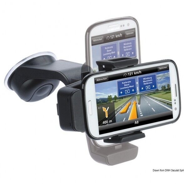 Universal smartphone stand with USB