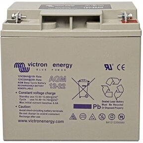 „Victron Energy“ akumuliatorius AGM Deep Cycle Batt. 12V/22