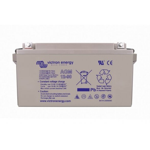 Victron Energy battery AGM Deep Cycle Batt. 12V/90