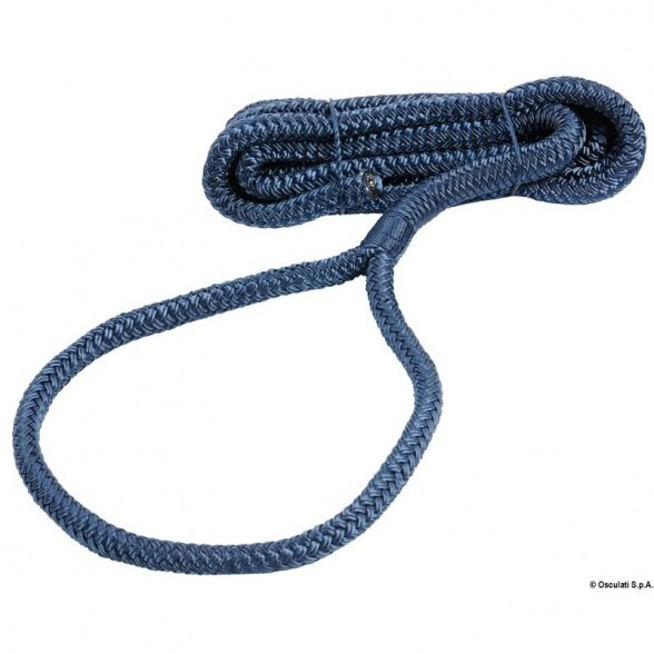 Fender rope with eye 2.5m blue