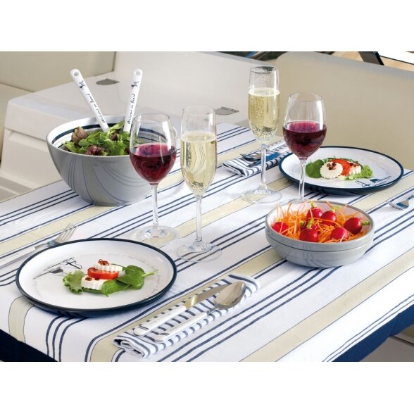 Melamine serving dish set WELCOME ON BOARD 1