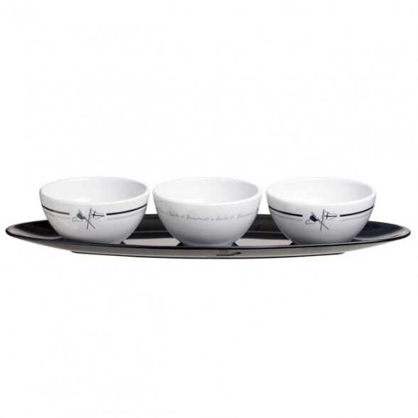 Melamine snack set WELCOME ON BOARD